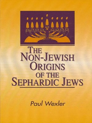 cover image of The Non-Jewish Origins of the Sephardic Jews